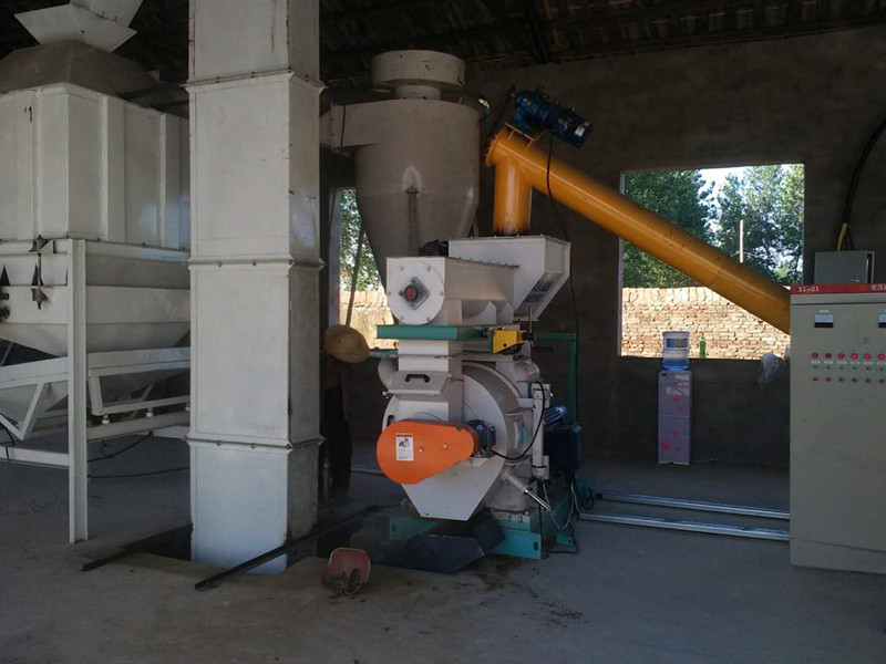 秸稈顆粒機(jī)生產(chǎn)線