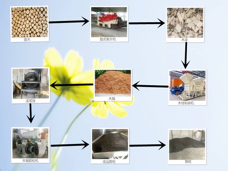 生物質(zhì)顆粒機(jī)生產(chǎn)線(xiàn)